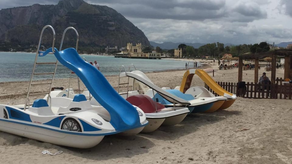 Beach, sunbed