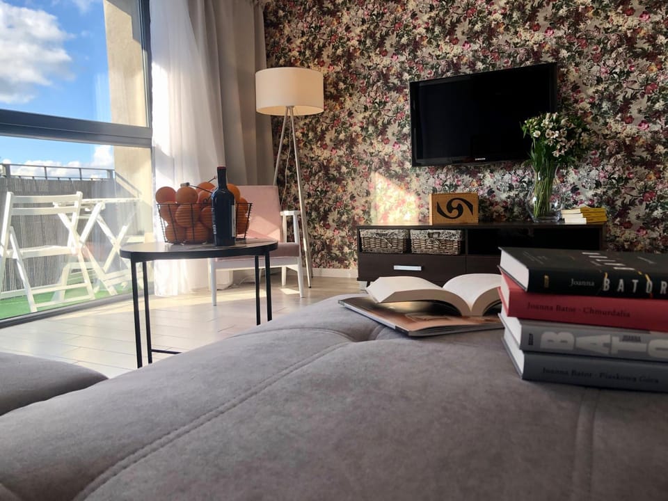 TV and multimedia, Balcony/Terrace, Living room, Seating area, Street view