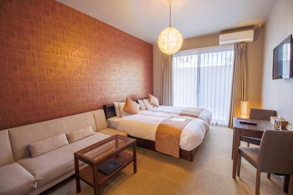 Living room, Bedroom