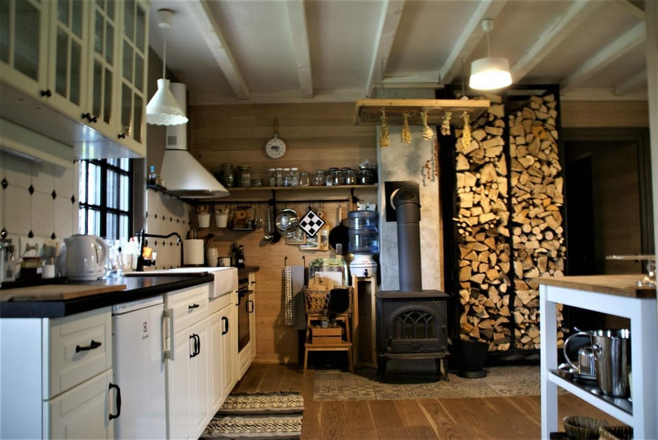 Dzērves House in Latvia