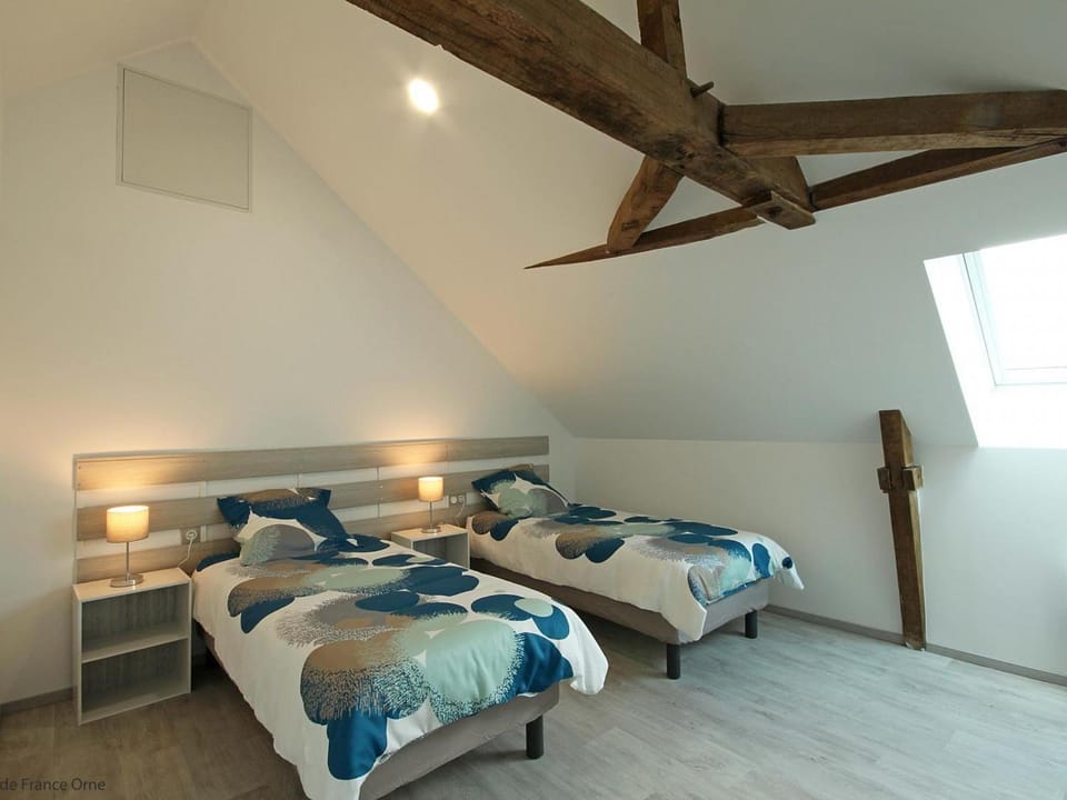 Maison de campagne tranquille avec poêle et animaux admis, proche nature - FR-1-497-74 House in Normandy