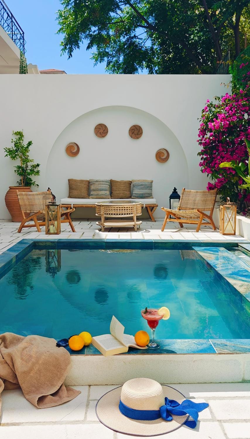 Patio, Pool view, Swimming pool
