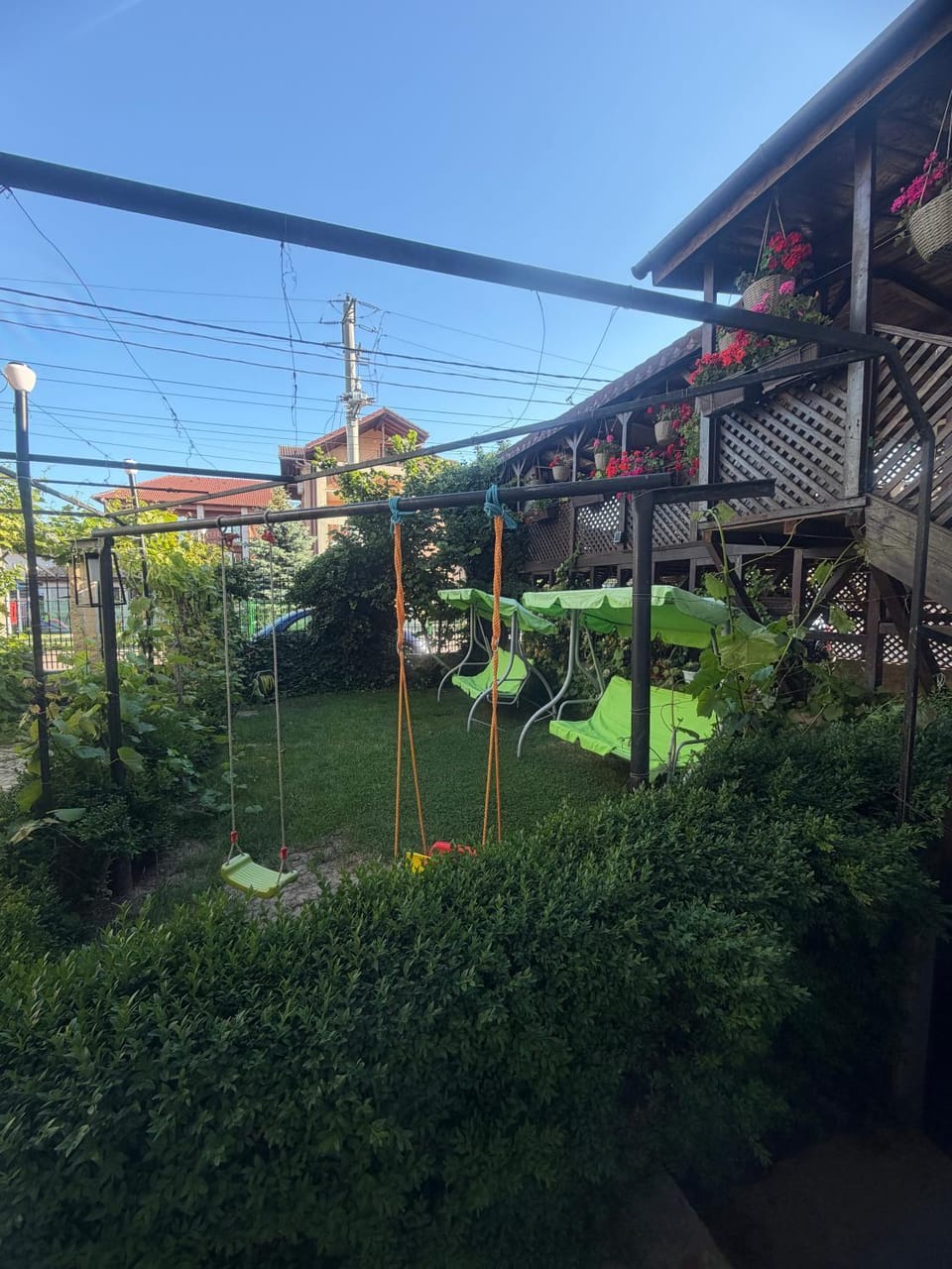 Property building, Garden