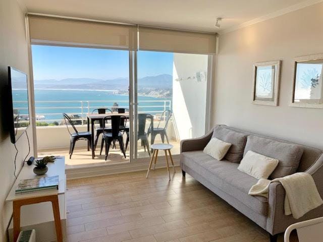 Balcony/Terrace, Living room, Sea view
