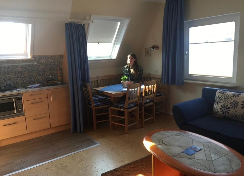 Kitchen or kitchenette, Living room, Seating area, Dining area, minibar, pet friendly