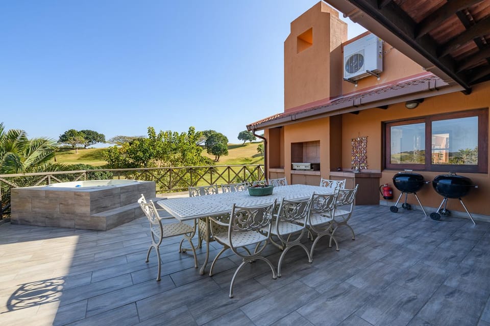 Patio, BBQ facilities, Seating area