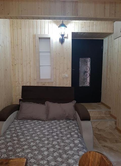 Bed, Living room, Bedroom