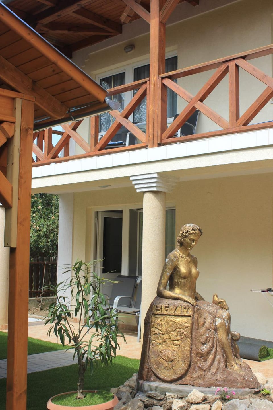Property building, Garden