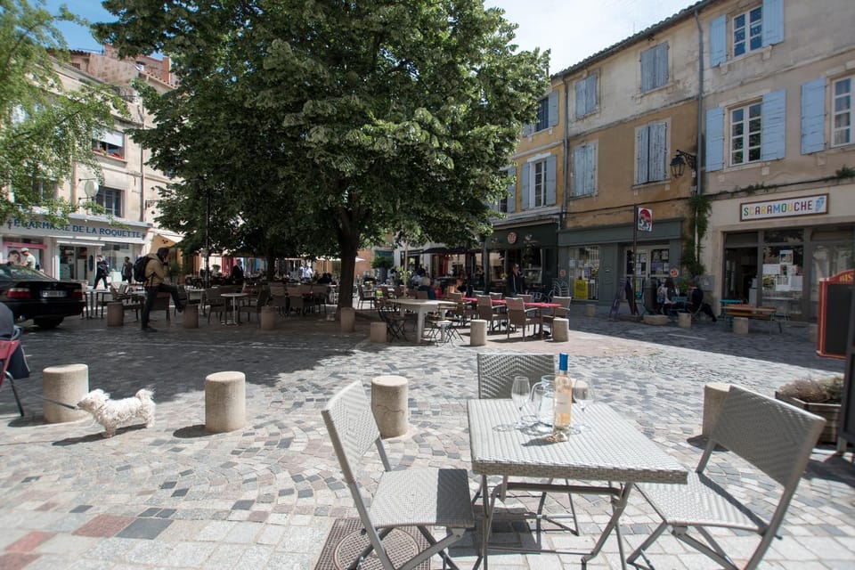La Place, Clim - Double Terrasse House in Arles