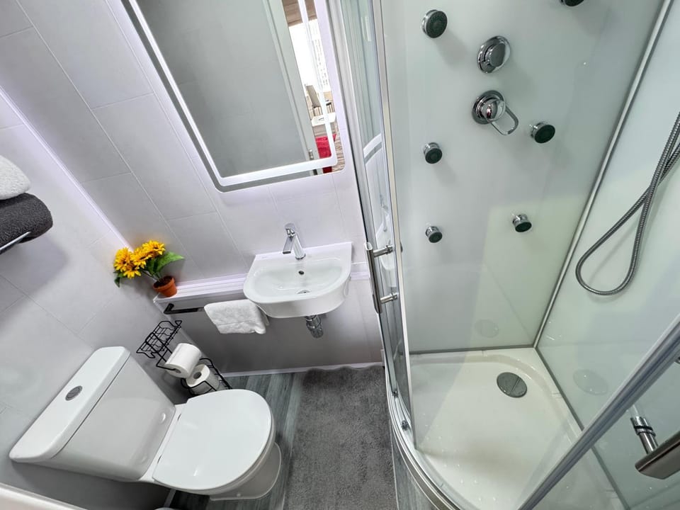 Shower, Toilet, Bathroom
