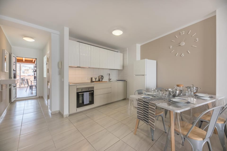 attico vista oceano e città 3 camere 3 bagni WiFi AC Apartment in Morro Jable