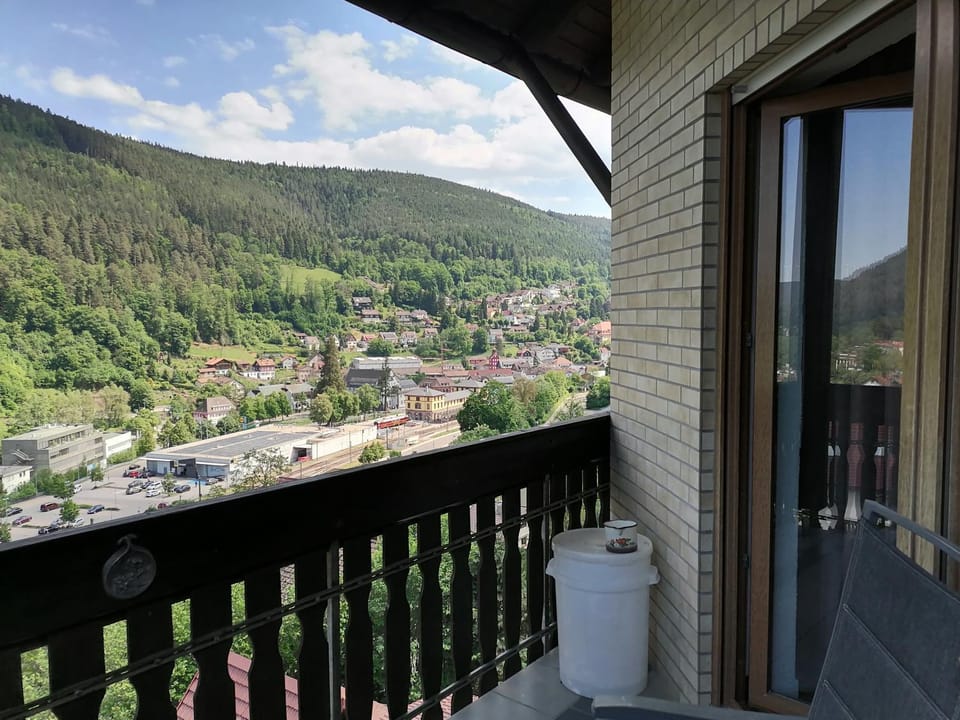 View (from property/room), Balcony/Terrace, Mountain view