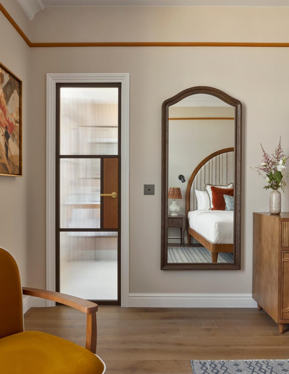 Decorative detail, Bedroom