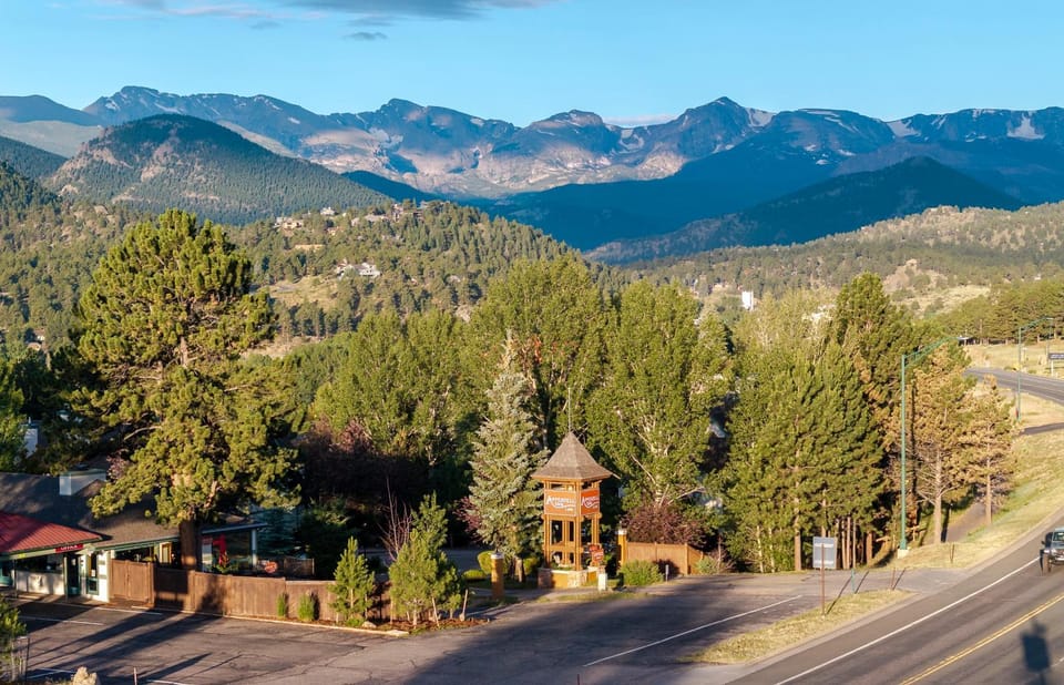 Bird's eye view, Mountain view