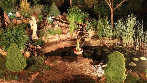 Spring, Garden, Garden view