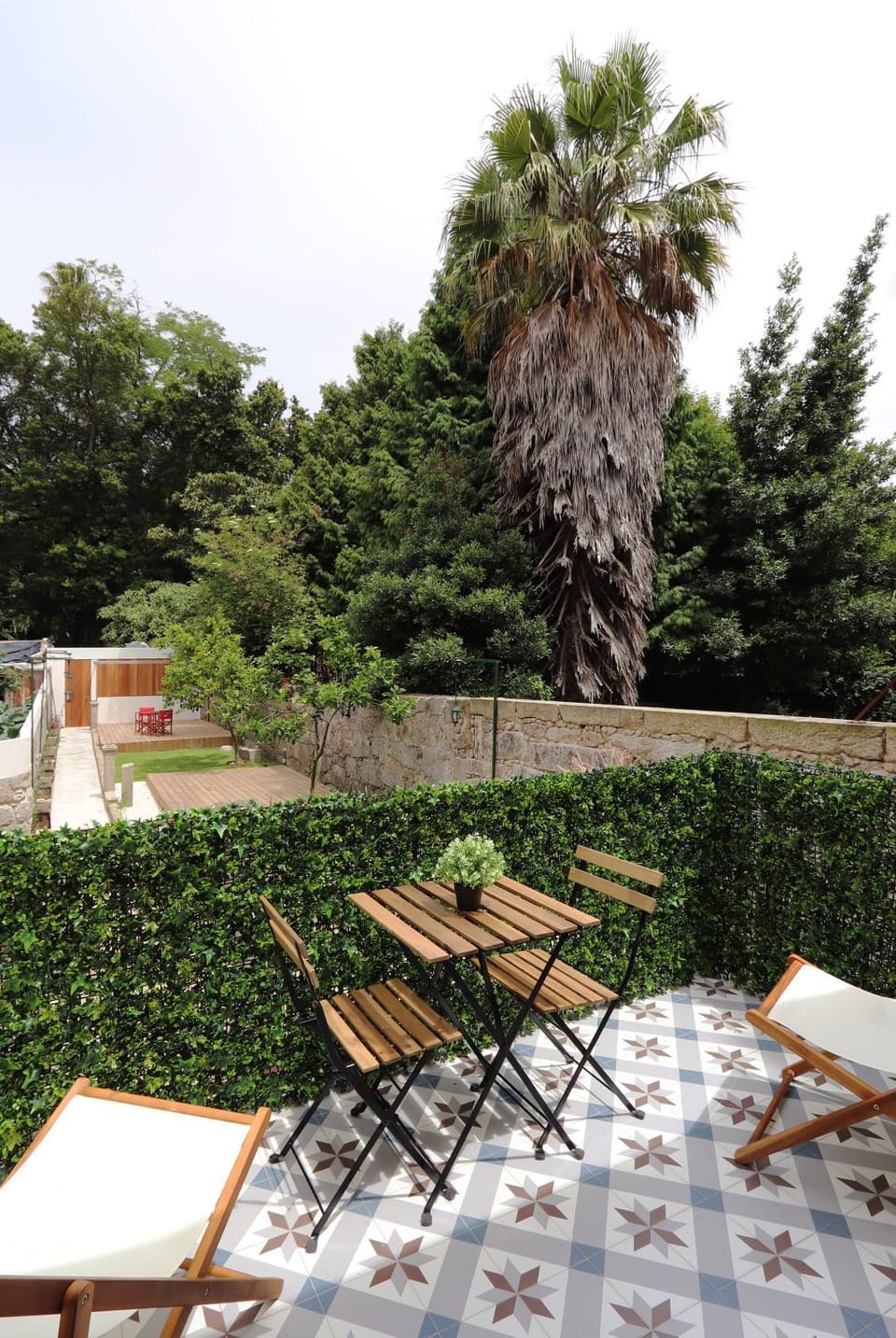Patio, Balcony/Terrace, Garden view