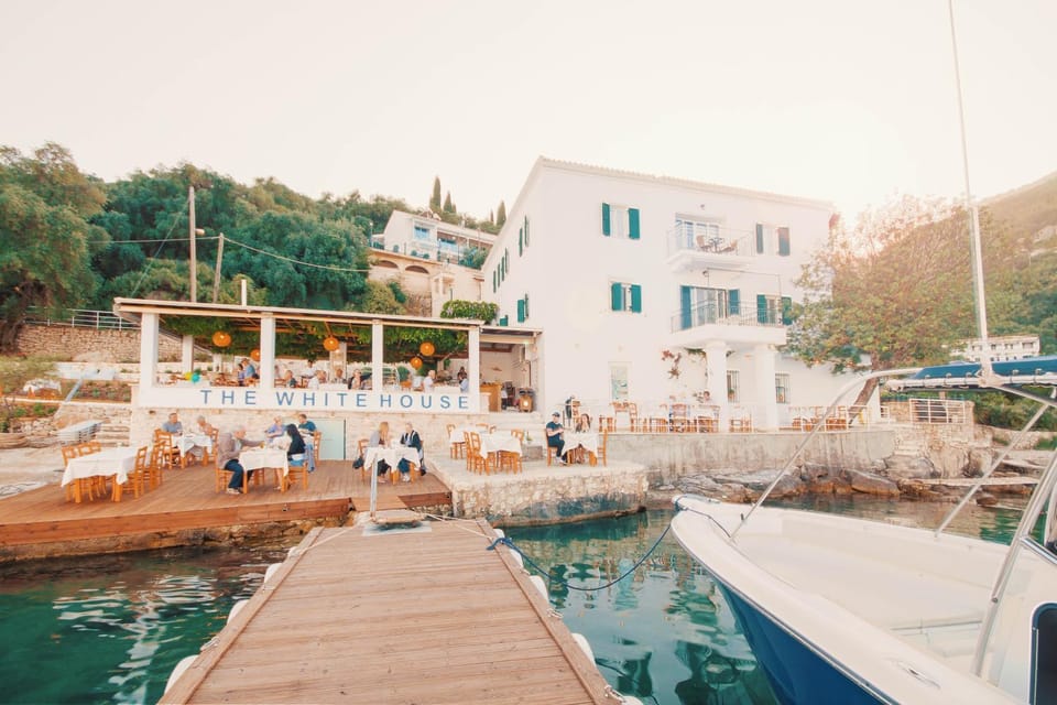 The Durrell White House Villa in Corfu, Greece