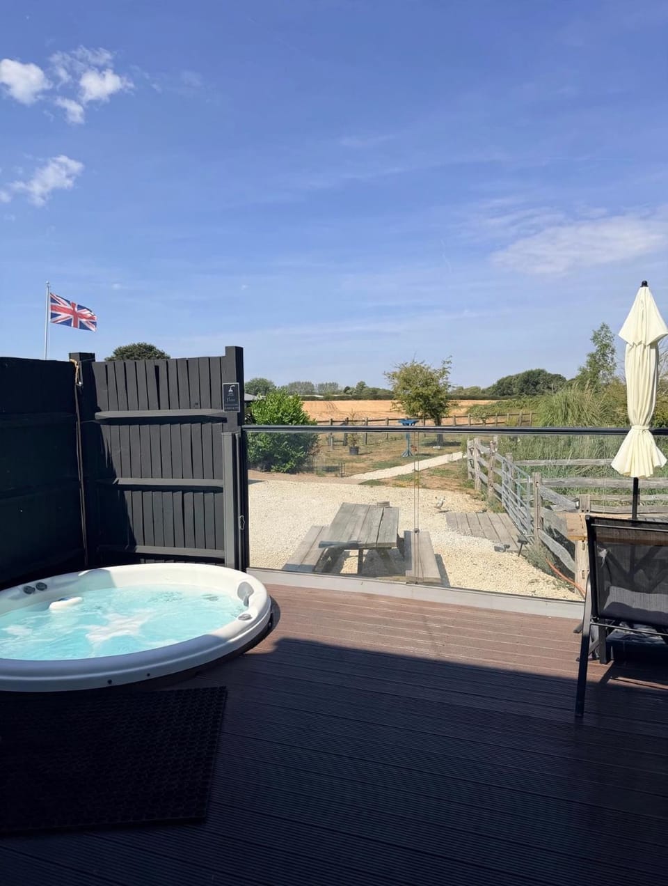Natural landscape, Hot Tub, View (from property/room), Balcony/Terrace