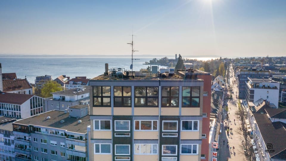 City view, Street view, Sunset
