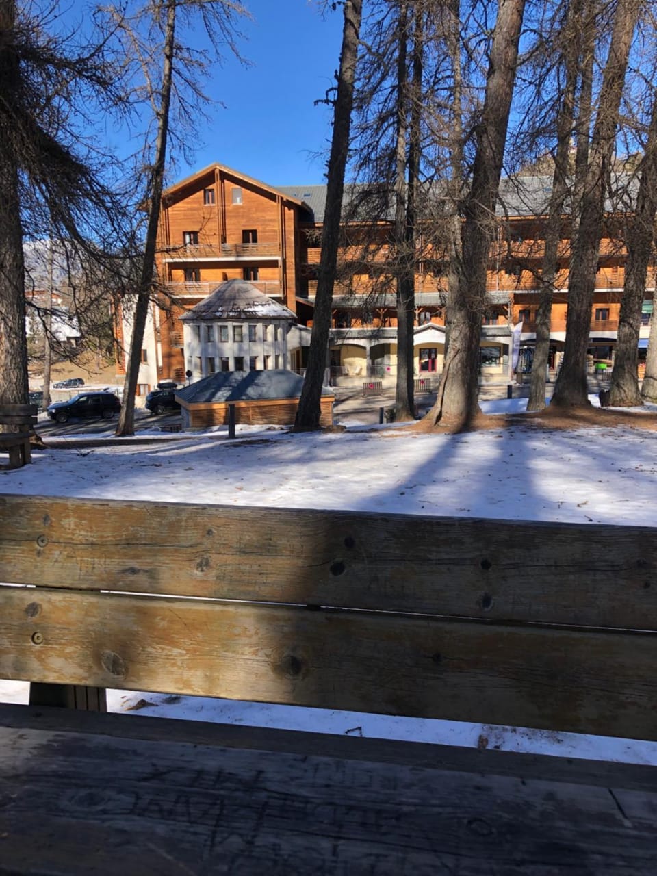 Property building, Day, Winter