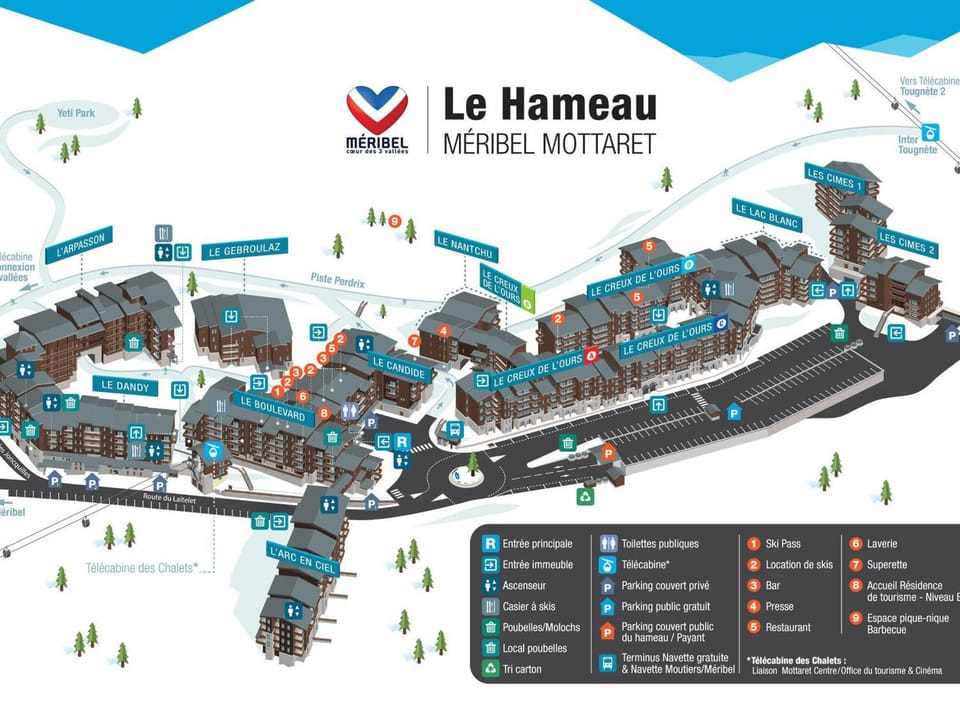 Studio divisible skis aux pieds, animaux admis - FR-1-182-193 Apartment in Les Allues