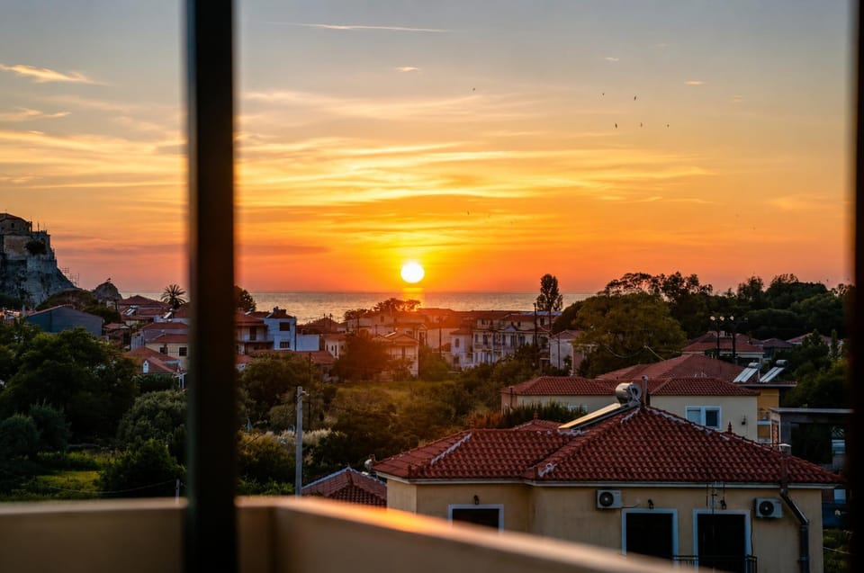Natural landscape, Sea view, Sunset