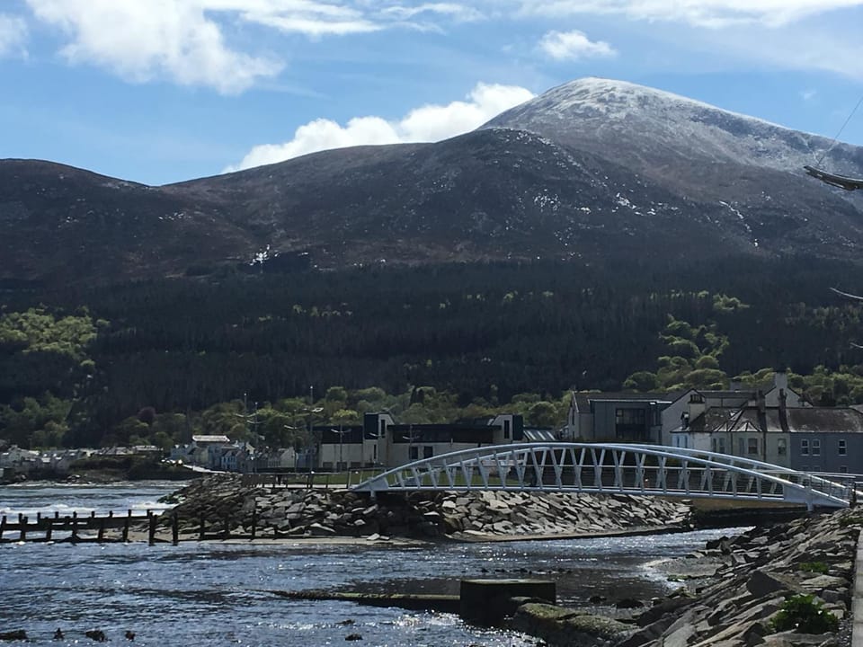 Natural landscape, Beach, Hiking, Mountain view
