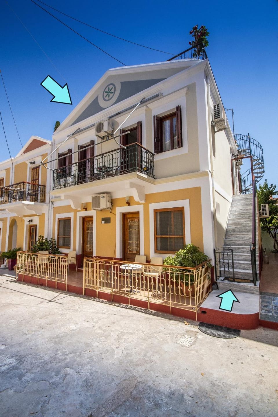 Property building, Day, Summer