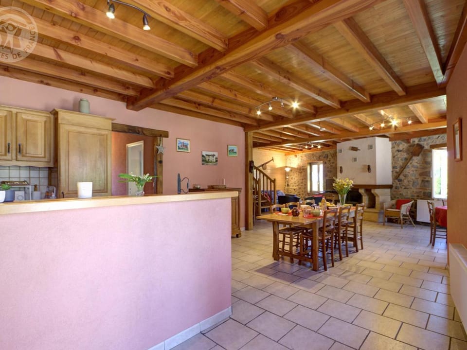 Gîte spacieux au cœur de la nature avec cheminée et activités extérieures - FR-1-496-36 House in Auvergne-Rhône-Alpes