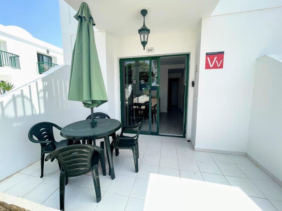 Patio, Property logo or sign
