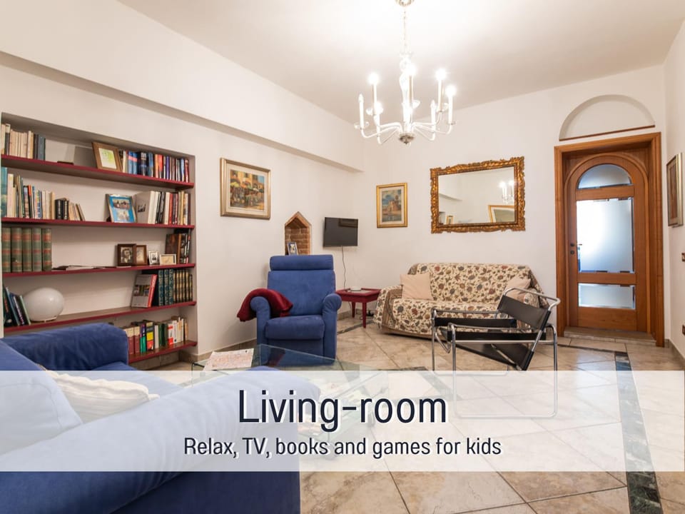 Library, TV and multimedia, Living room, Seating area