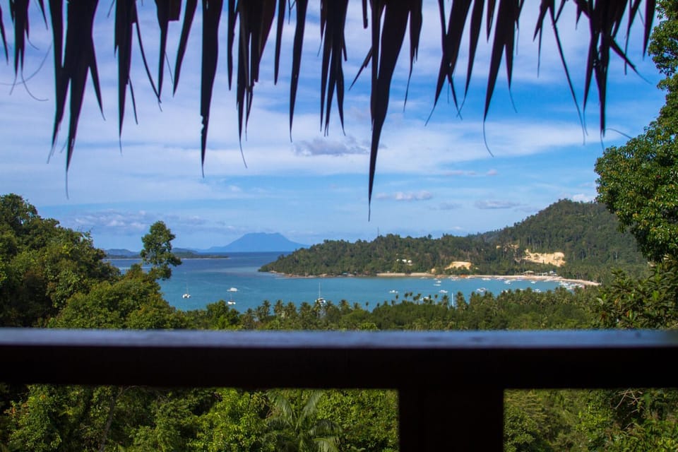 Day, Natural landscape, Balcony/Terrace, Garden view, Mountain view, Sea view