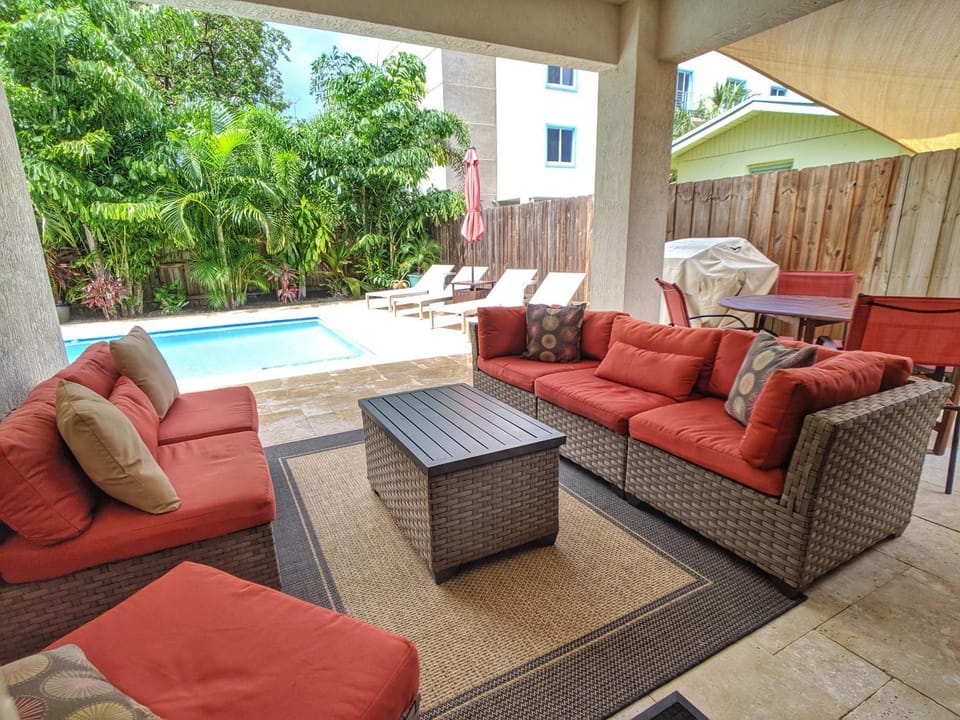 Patio, Swimming pool