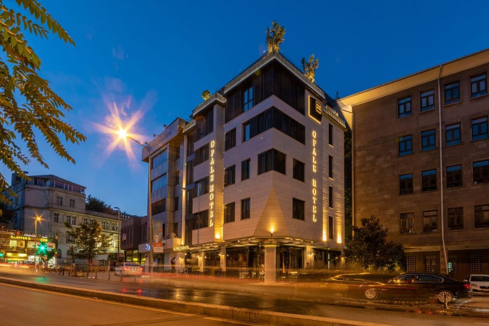 Property building, Night