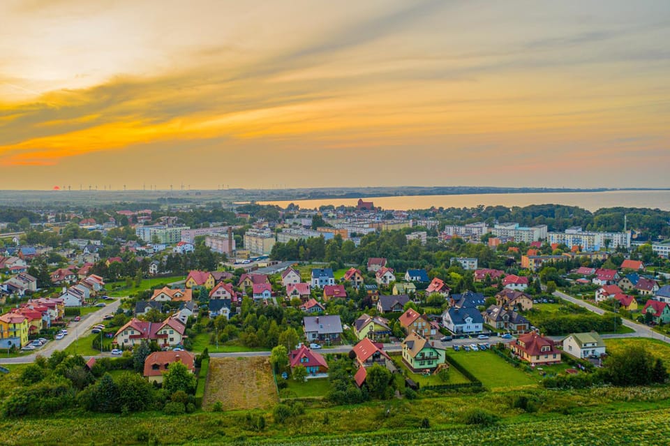 Property building, Neighbourhood, City view, Street view, Sunset