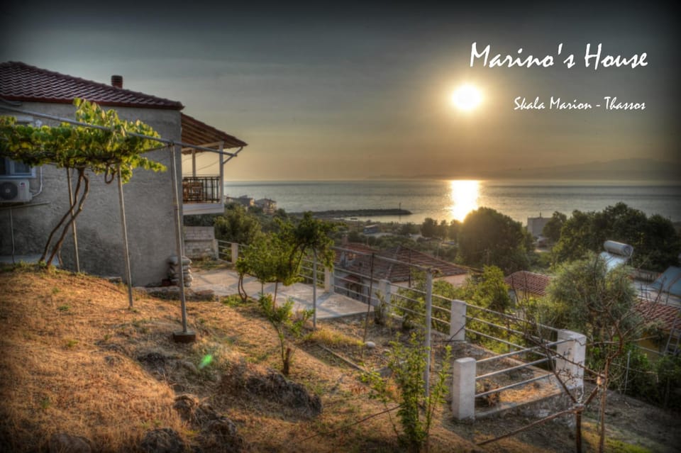 Natural landscape, Sea view, Sunset