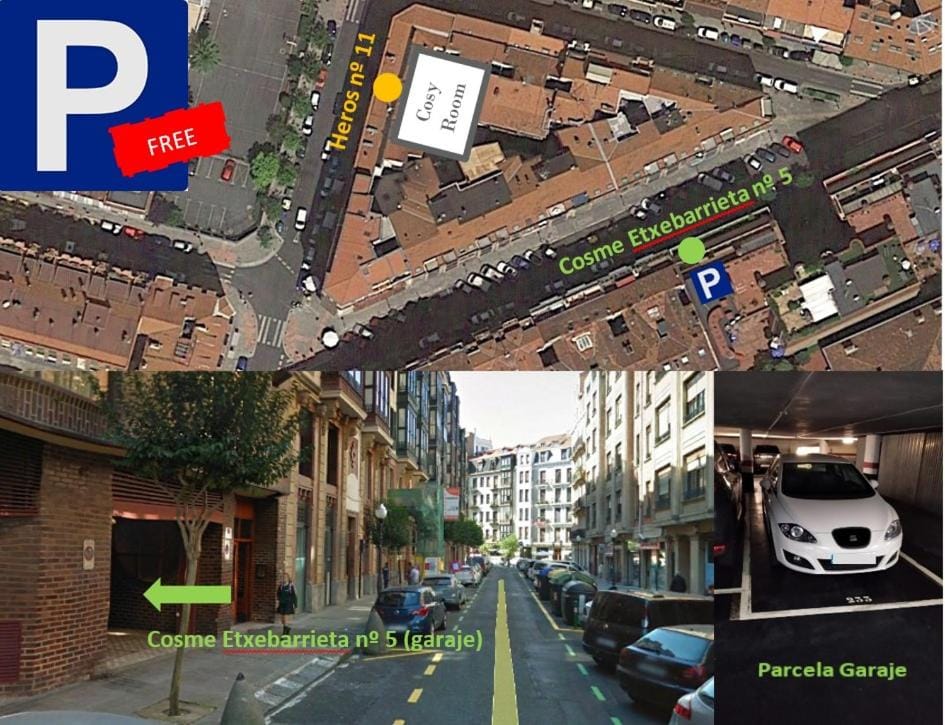 Cosy Room - Guggen º PARKING FREE Vacation rental in Bilbao