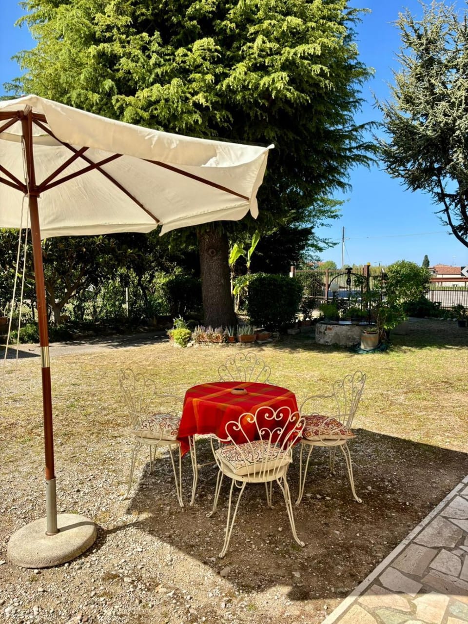Patio, Garden, Garden view