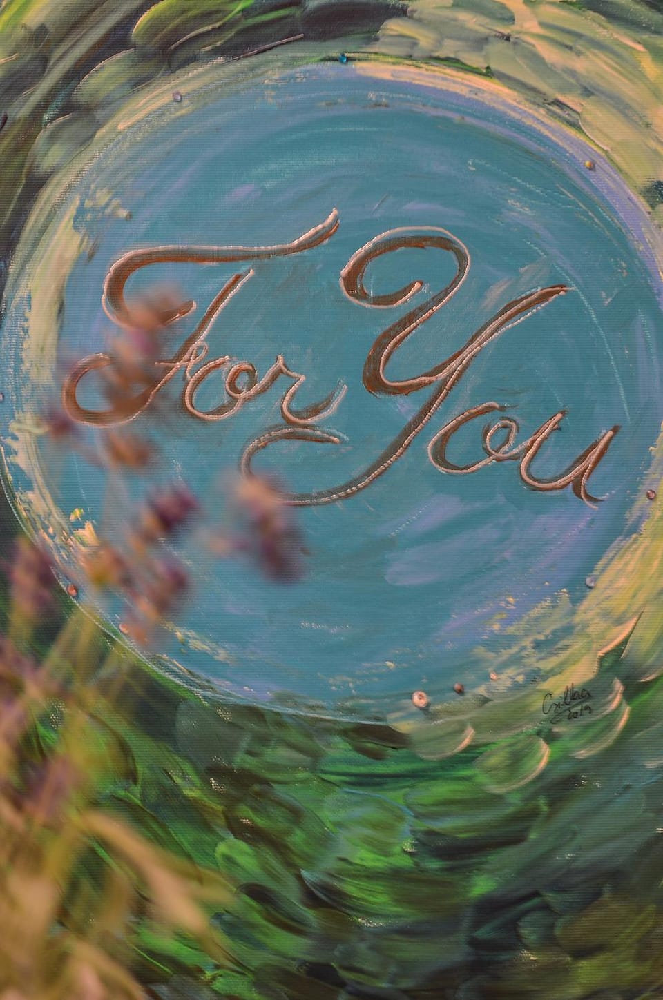 Decorative detail, Text overlay