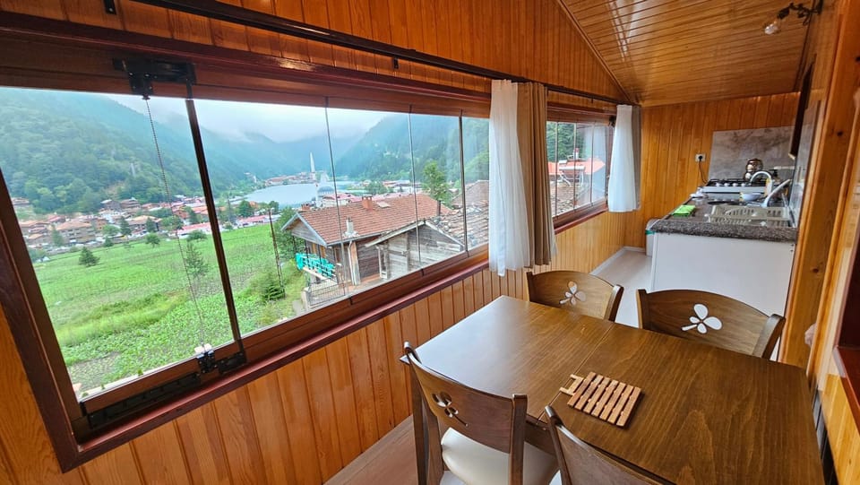 Natural landscape, View (from property/room), Balcony/Terrace, Kitchen or kitchenette, Dining area, Lake view