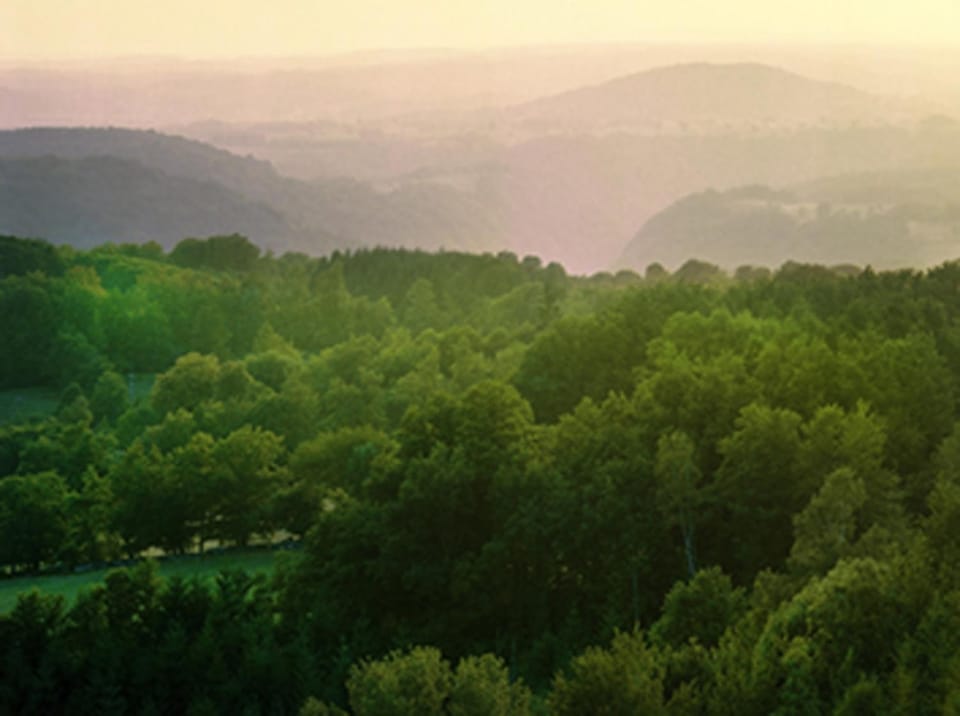 Natural landscape, Hiking, Mountain view, Sunset