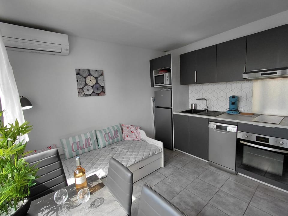 Palavas Beau studio avec Parking Climatisation Apartment in Palavas-les-Flots