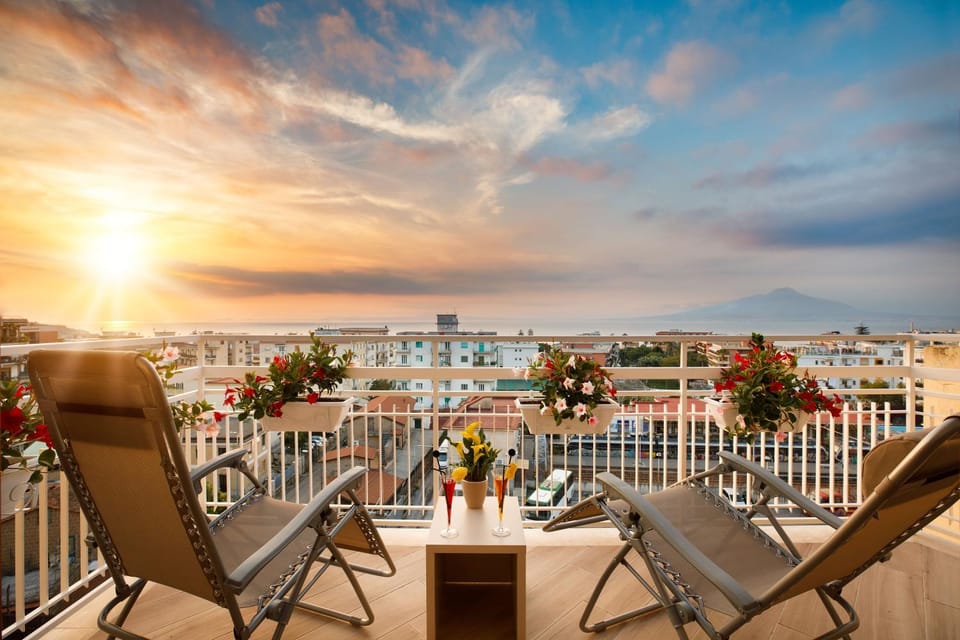 Balcony/Terrace, City view, Sea view, Sunrise, Sunset
