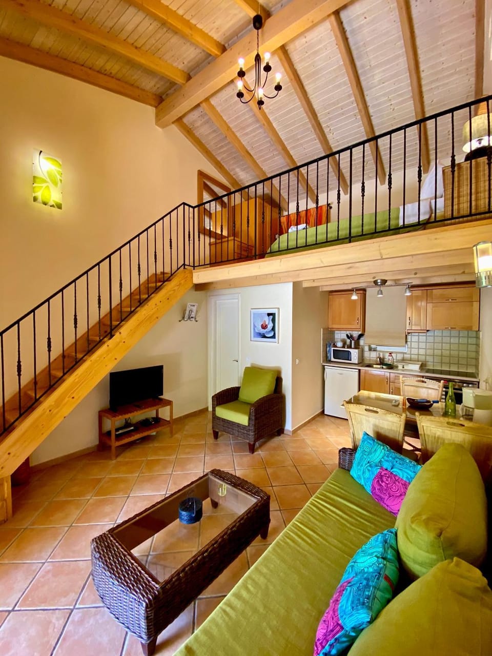 Living room, Diving, Bedroom, kitchen
