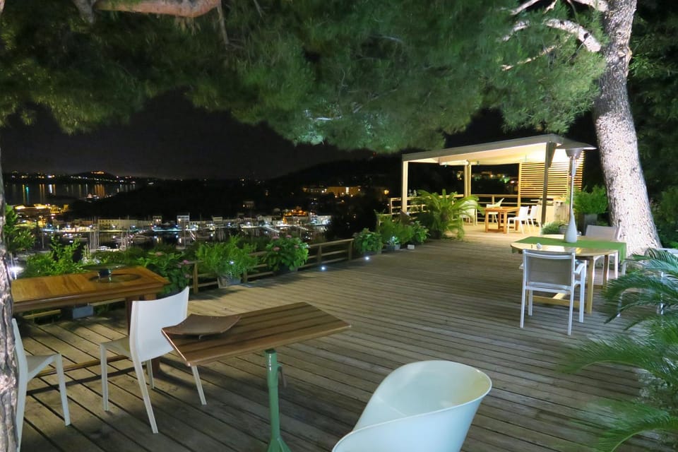 Night, On site, Sea view