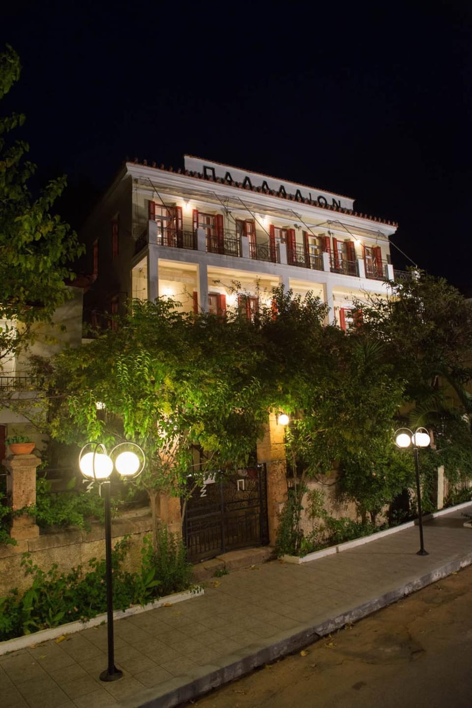 Property building, Night