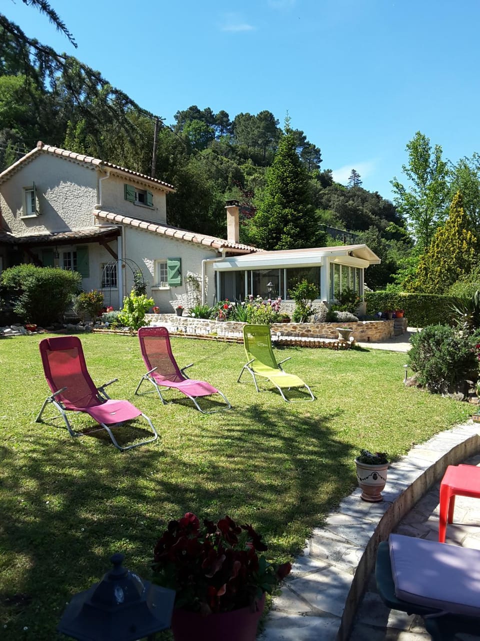 Property building, Garden
