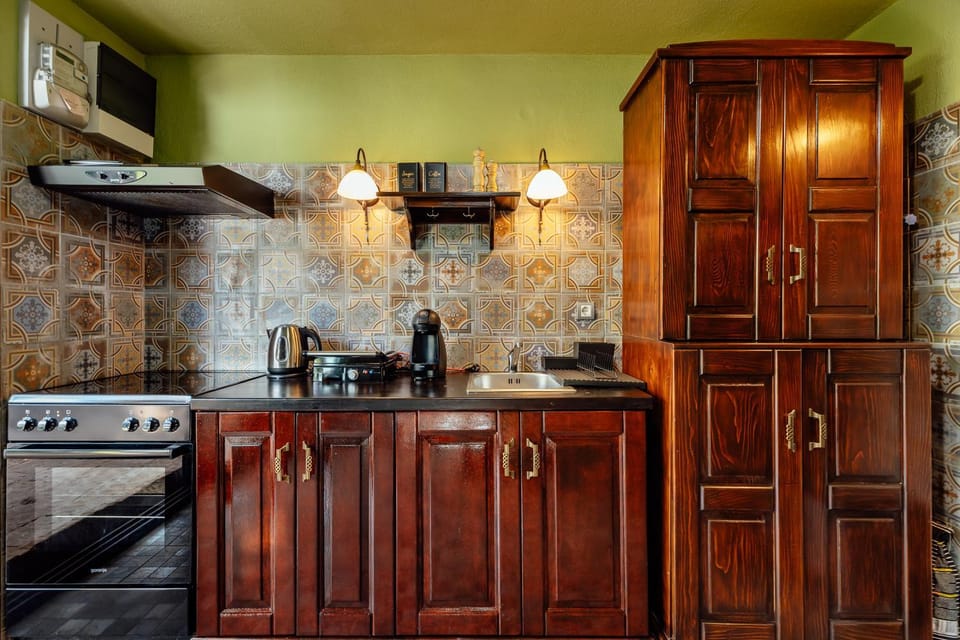 Coffee/tea facilities, Kitchen or kitchenette, dishwasher, oven, pet friendly, stove, toaster
