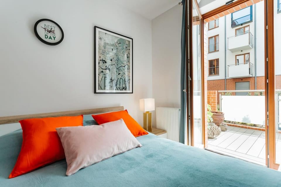 Nica Old Town Free Parking Spacious Sunny Terrace Apartment in Krakow