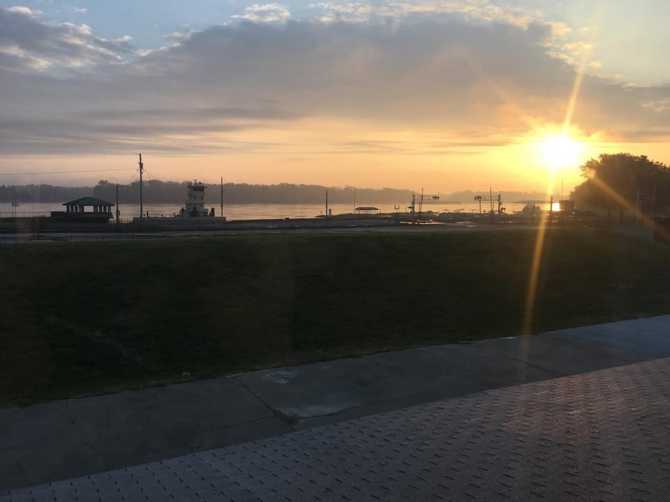 Natural landscape, Sunset